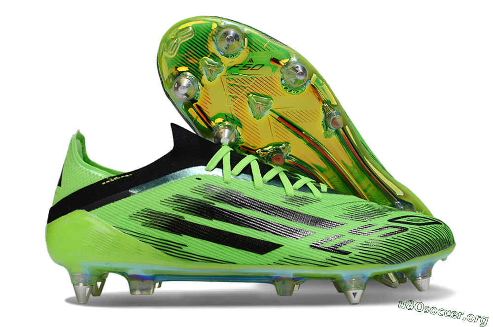 Adidas F50 Elite SG Football Boots - Green/Vibrant Green/Electric Green 2