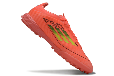 Adidas F50 Pro TF Football Shoes - Pink/Neon Yellow/Black