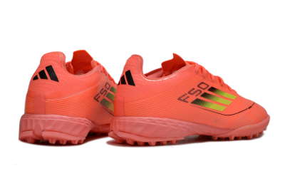 Adidas F50 Pro TF Football Shoes - Pink/Neon Yellow/Black