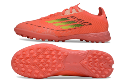 Adidas F50 Pro TF Football Shoes - Pink/Neon Yellow/Black