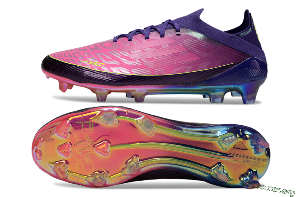 Adidas F50 Elite FG Football Boots - Pink/Vibrant Pink/Deep Purple 1