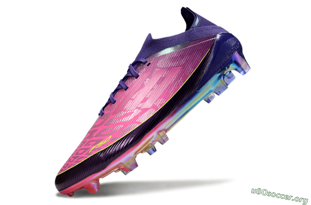 Adidas F50 Elite FG Football Boots - Pink/Vibrant Pink/Deep Purple 5