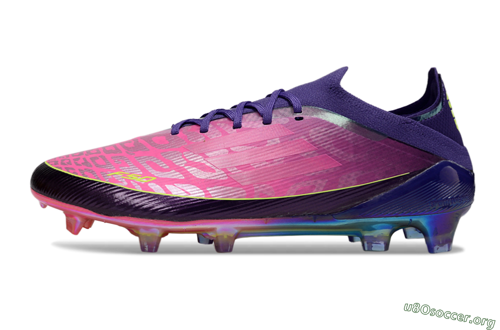 Adidas F50 Elite FG Football Boots - Pink/Vibrant Pink/Deep Purple 3