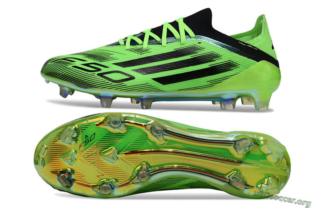 Adidas F50 Elite FG Football Boots - Green/Neon Green/Black 1