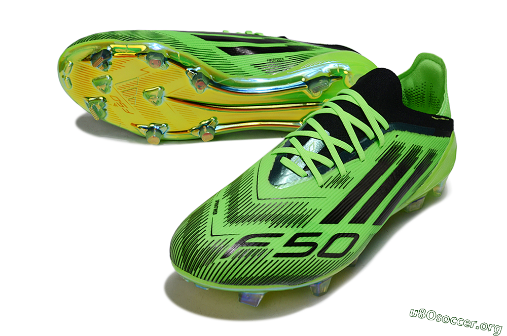 Adidas F50 Elite FG Football Boots - Green/Neon Green/Black 0