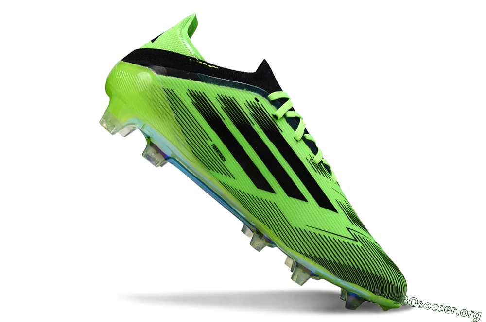 Adidas F50 Elite FG Football Boots - Green/Neon Green/Black 4