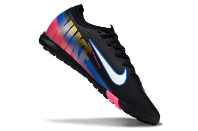 Nike Air Zoom Mercurial Vapor 16 Elite TF Football Shoes - Black/Electric Blue/Pink Fusion