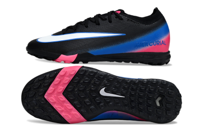Nike Air Zoom Mercurial Vapor 16 Elite TF Football Shoes - Black/Electric Blue/Pink Fusion