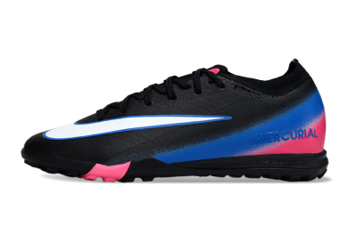 Nike Air Zoom Mercurial Vapor 16 Elite TF Football Shoes - Black/Electric Blue/Pink Fusion