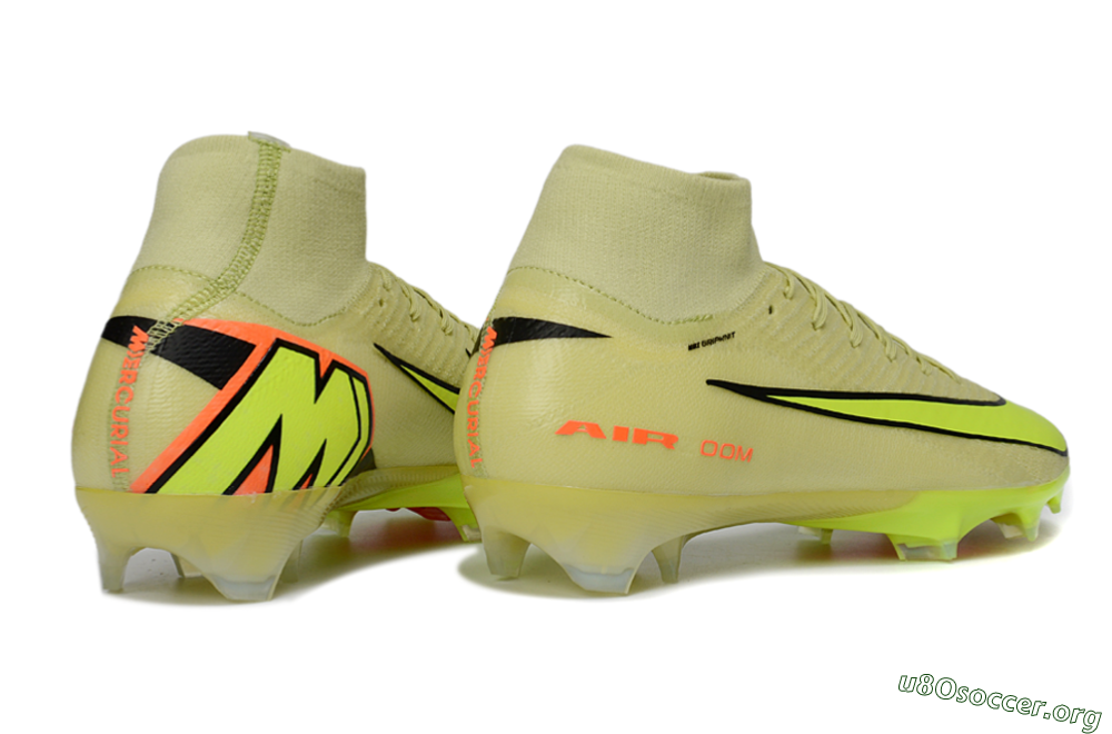 Nike Air Zoom Mercurial Superfly 10 Elite FG Football Boots - Yellow/Electric Lime/Neon Orange 6