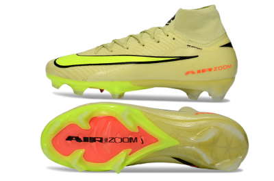 Nike Air Zoom Mercurial Superfly 10 Elite FG Football Boots - Yellow/Electric Lime/Neon Orange