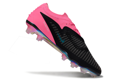 Nike Phantom 6 Low Elite FG Football Boots - Black/Hot Pink/Teal