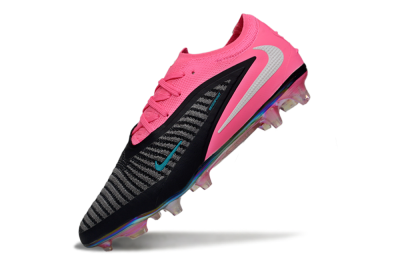 Nike Phantom 6 Low Elite FG Football Boots - Black/Hot Pink/Teal