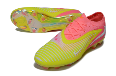 Nike Phantom 6 Low Elite FG Football Boots - Pink/Highlighter Yellow/Fluorescent Pink