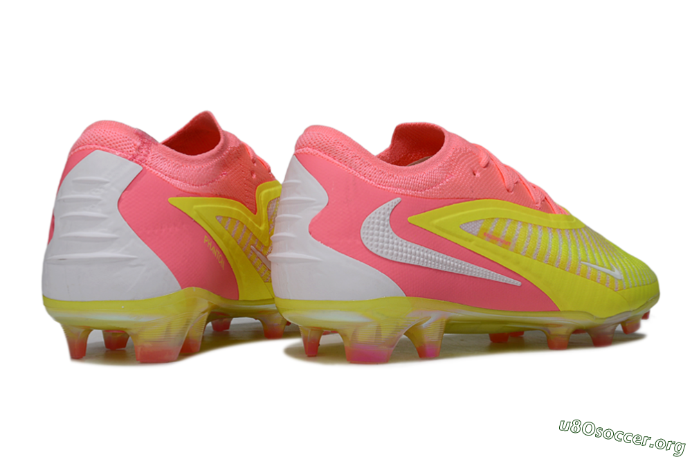 Nike Phantom 6 Low Elite FG Football Boots - Pink/Highlighter Yellow/Fluorescent Pink 6