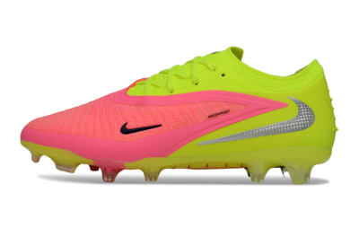Nike Phantom 6 Low Elite FG Football Boots - Pink/Lime Green/Hot Pink