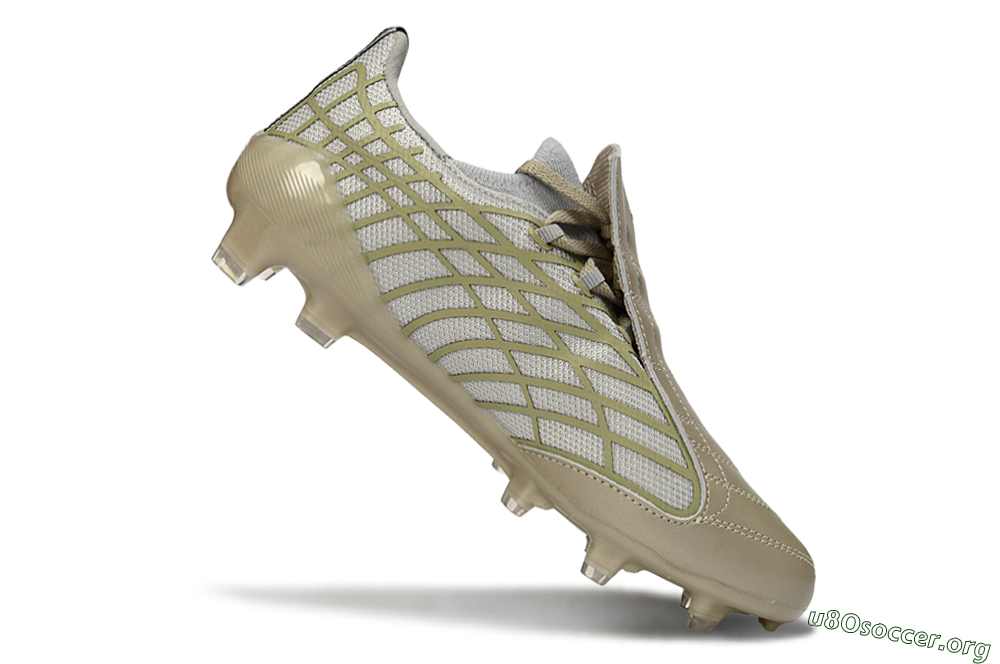 Adidas F50 Elite FG Football Boots - Beige/Soft Ivory/Faded Gold 4