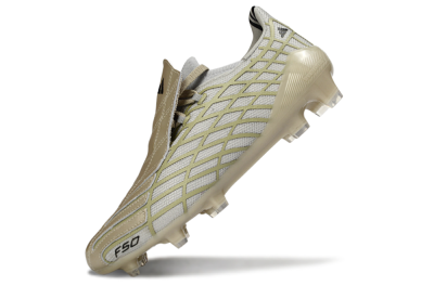 Adidas F50 Elite FG Football Boots - Beige/Soft Ivory/Faded Gold