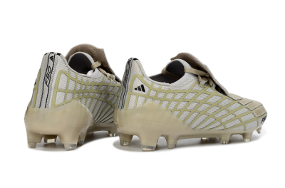 Adidas F50 Elite FG Football Boots - Beige/Soft Ivory/Faded Gold