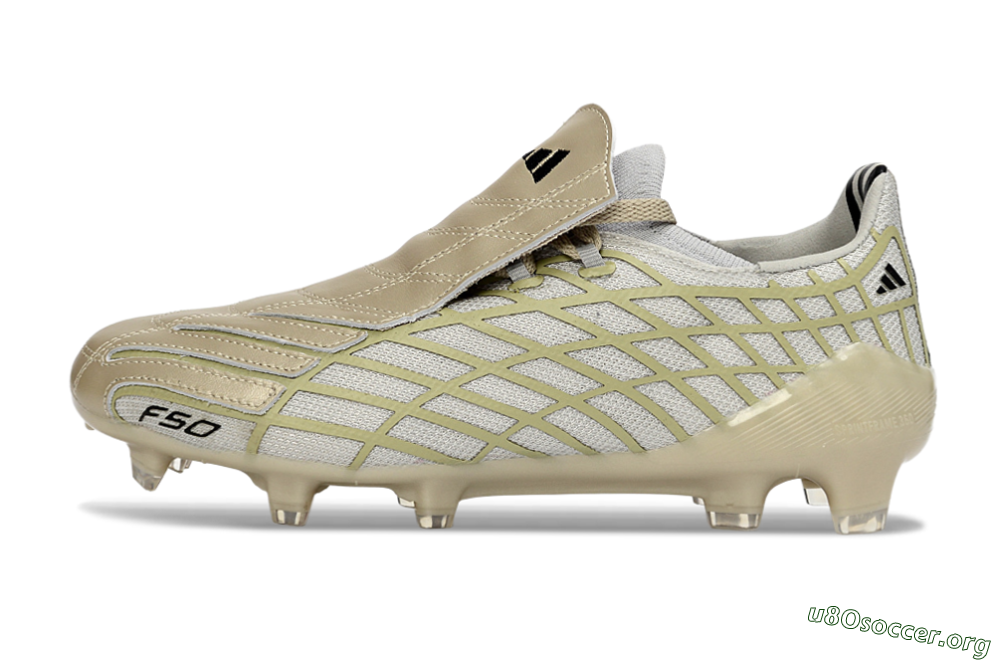 Adidas F50 Elite FG Football Boots - Beige/Soft Ivory/Faded Gold 3