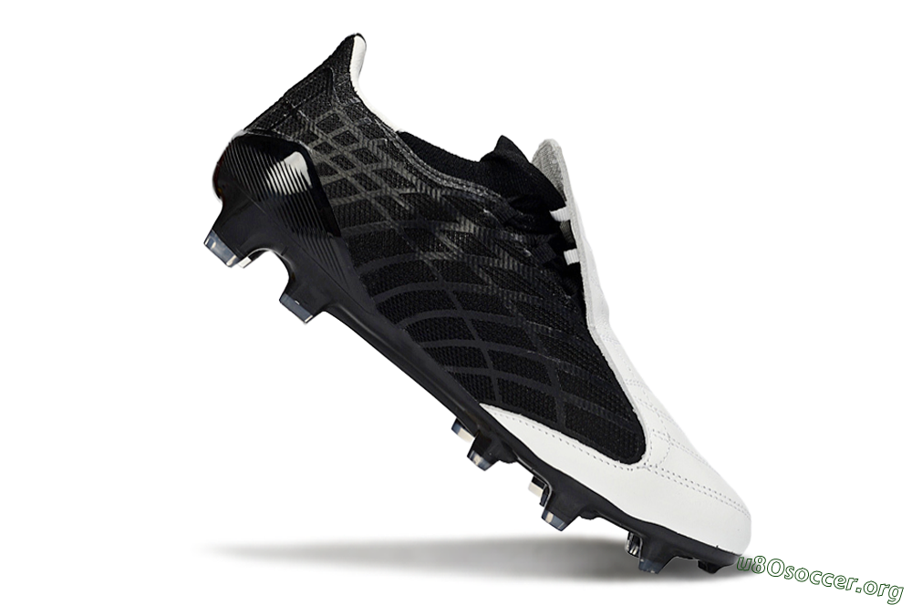 Adidas F50 Elite FG Football Boots - Black/Classic White/Gold Accent 4