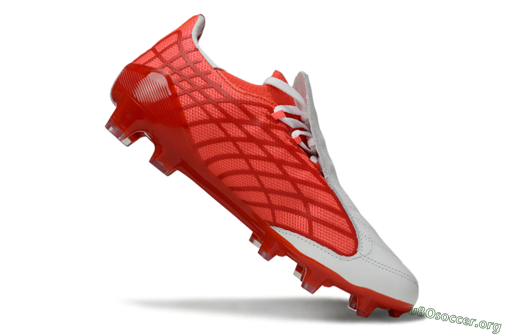 Adidas F50 Elite FG Football Boots - Red/Fiery Orange/Crimson Red 4