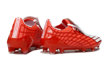 Adidas F50 Elite FG Football Boots - Red/Fiery Orange/Crimson Red