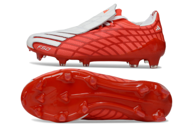 Adidas F50 Elite FG Football Boots - Red/Fiery Orange/Crimson Red