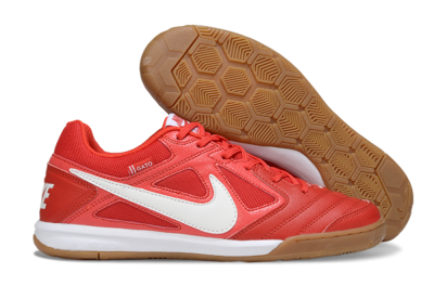 Supreme x Nike SB Gato IC Football Shoes - Red/Bright Red/Tangerine