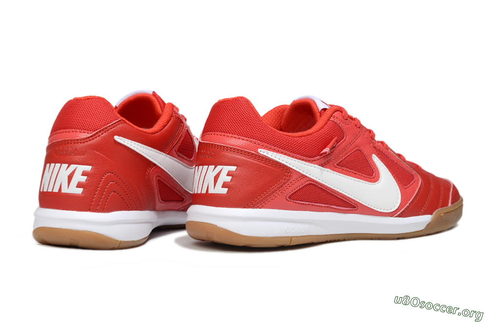 Supreme x Nike SB Gato IC Football Shoes - Red/Bright Red/Tangerine 6