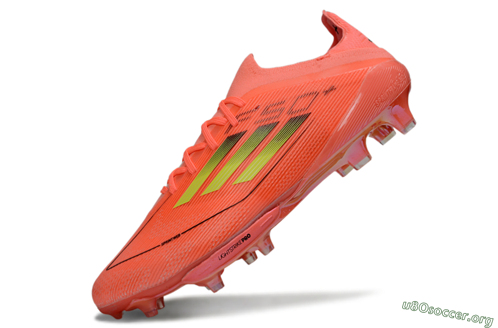 Adidas F50+ Lightstrike Pro FG Football Boots - Pink/Bright Neon/Light Pink 5