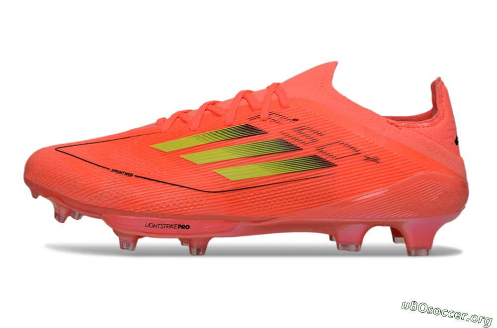 Adidas F50+ Lightstrike Pro FG Football Boots - Pink/Bright Neon/Light Pink 3