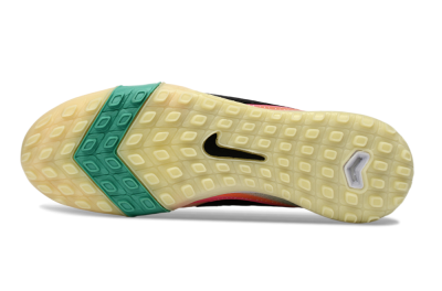 Nike Air Zoom Mercurial Vapor 16 Elite TF Football Shoes - Yellow/Soft Peach/Seafoam Green