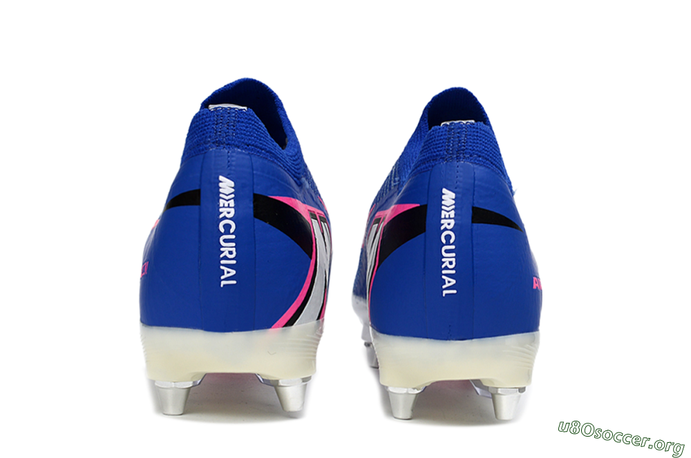 Nike Air Zoom Mercurial Vapor 16 Elite SG Football Boots - Blue/Vibrant Blue/Electric Pink 6
