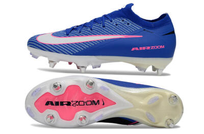 Nike Air Zoom Mercurial Vapor 16 Elite SG Football Boots - Blue/Vibrant Blue/Electric Pink