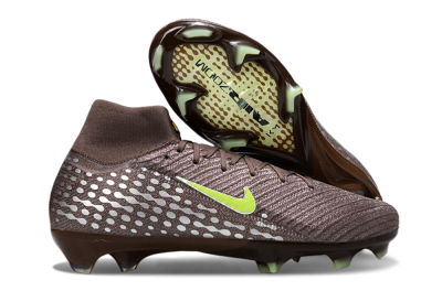 Nike Air Zoom Mercurial Superfly 10 Elite FG Football Boots - Brown/Yellow/Silver