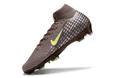 Nike Air Zoom Mercurial Superfly 10 Elite FG Football Boots - Brown/Yellow/Silver