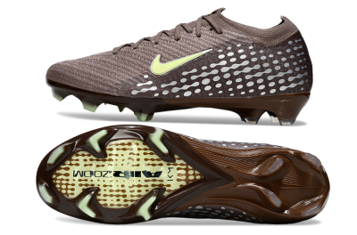 Nike Air Zoom Mercurial Vapor 16 Elite FG Football Boots - Brown/Yellow/Silver