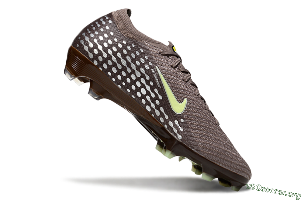 Nike Air Zoom Mercurial Vapor 16 Elite FG Football Boots - Brown/Yellow/Silver 4