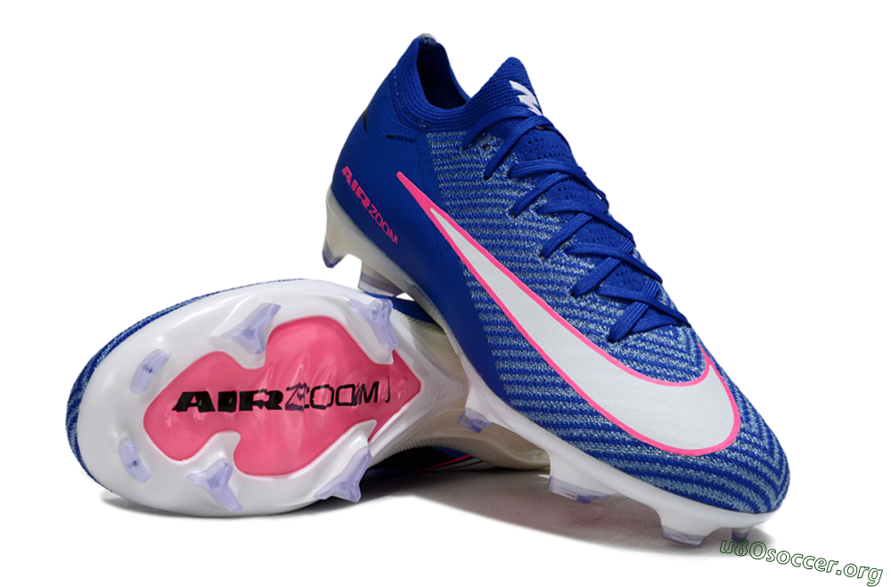 Nike Air Zoom Mercurial Vapor 16 Elite FG Football Boots - Blue/Pink/Silver 0