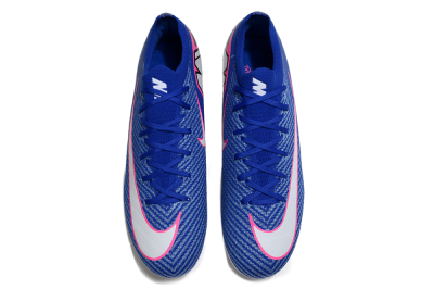 Nike Air Zoom Mercurial Vapor 16 Elite FG Football Boots - Blue/Pink/Silver