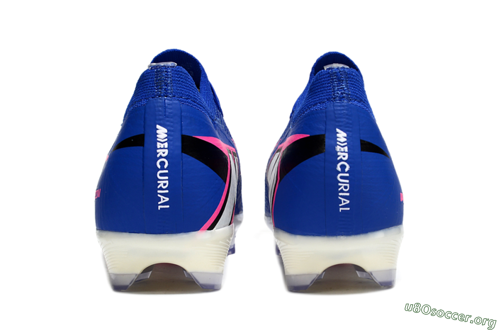 Nike Air Zoom Mercurial Vapor 16 Elite FG Football Boots - Blue/Pink/Silver 5