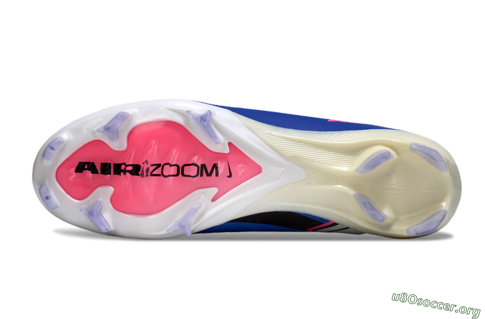 Nike Air Zoom Mercurial Vapor 16 Elite FG Football Boots - Blue/Pink/Silver 6