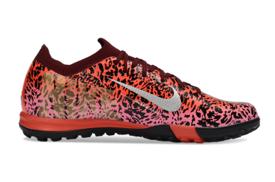 Nike Air Zoom Mercurial Vapor 16 Elite TF Football Shoes - Red/Electric Pink/Metallic Silver