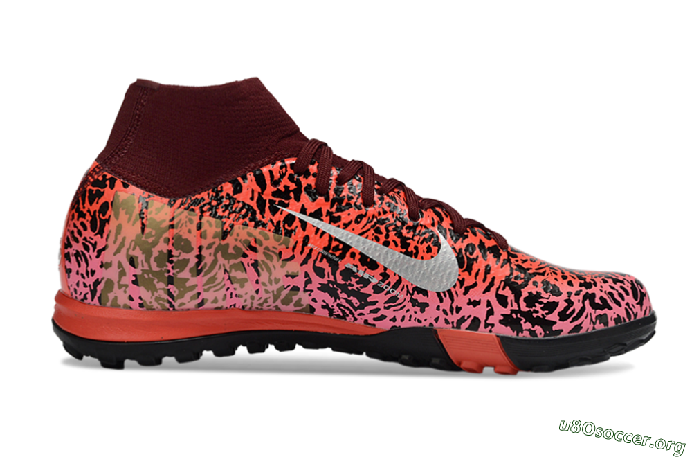 Nike Air Zoom Mercurial Superfly 10 Elite TF Football Shoes - Red/Coral Burst/Black Shadow 5