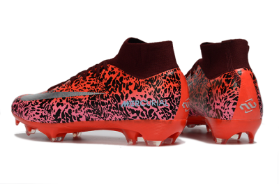 Nike Air Zoom Mercurial Superfly 10 Elite FG Football Boots - Red/Crimson Blaze/Black Panther