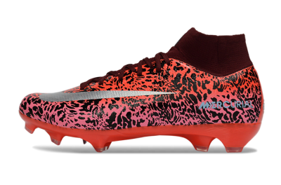 Nike Air Zoom Mercurial Superfly 10 Elite FG Football Boots - Red/Crimson Blaze/Black Panther