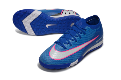 Nike Air Zoom Mercurial Vapor 16 Elite TF Football Shoes - Blue/Electric Blue/Fiery Pink