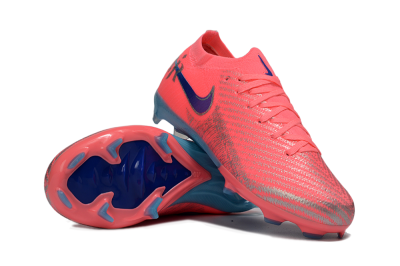 Nike Air Zoom Mercurial Vapor 16 Elite FG Football Boots - Pink/Bright Coral/Deep Ocean