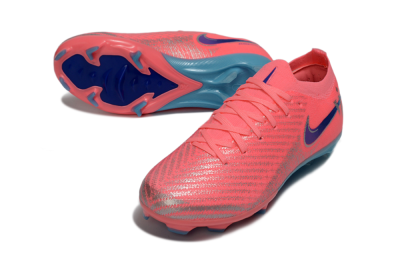 Nike Air Zoom Mercurial Vapor 16 Elite FG Football Boots - Pink/Bright Coral/Deep Ocean